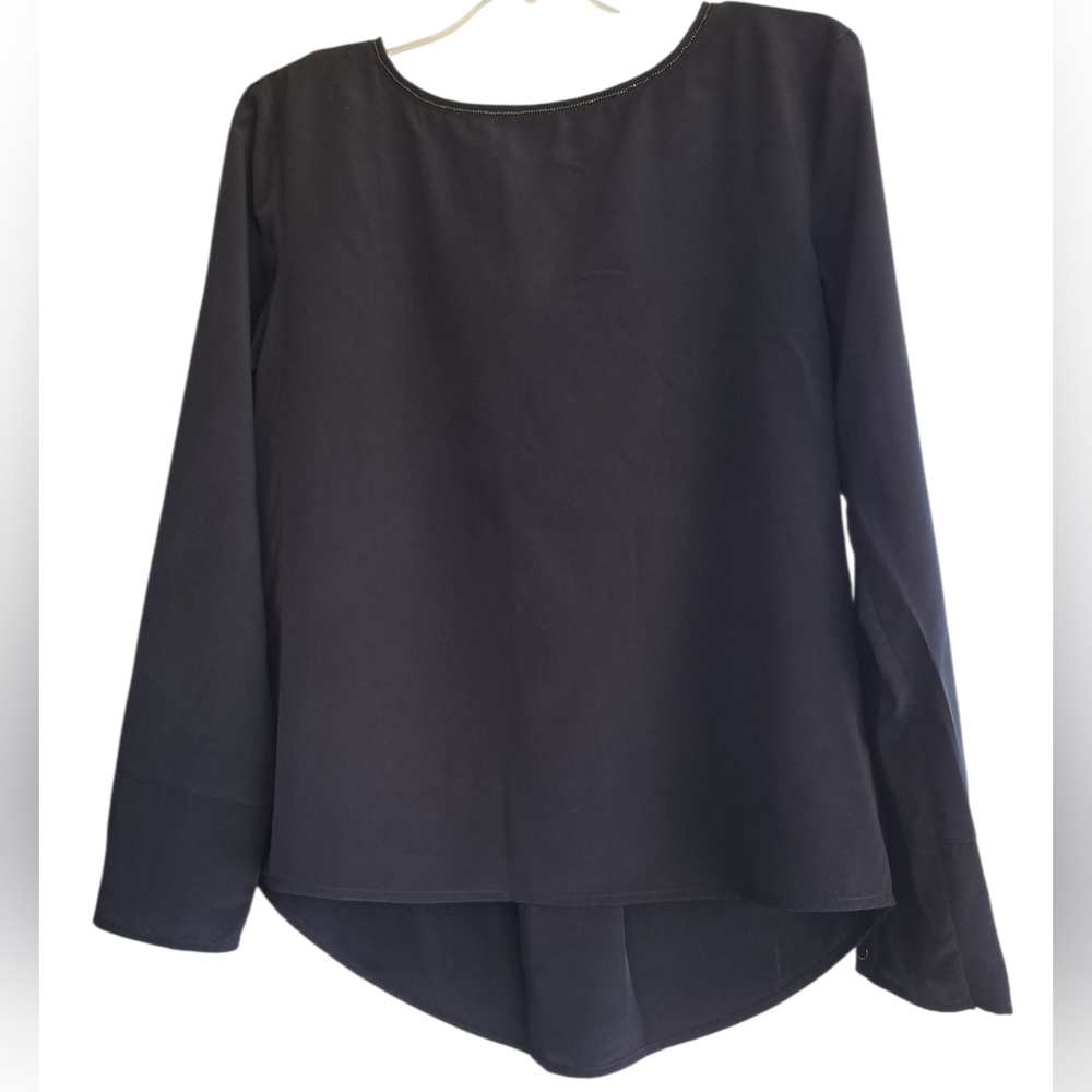 Jennifer Lopez Classic Black Blouse